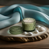 Lerrica Faceted Crystal Jar Candle Elegance - 180 GM