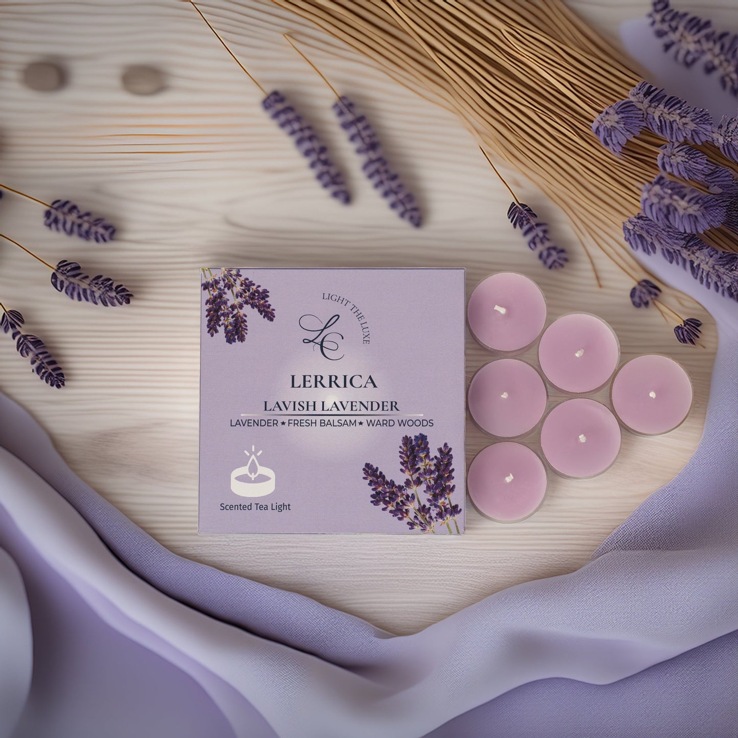 Lerrica Aromatic Mini Candle Collection - 12 Gm Each