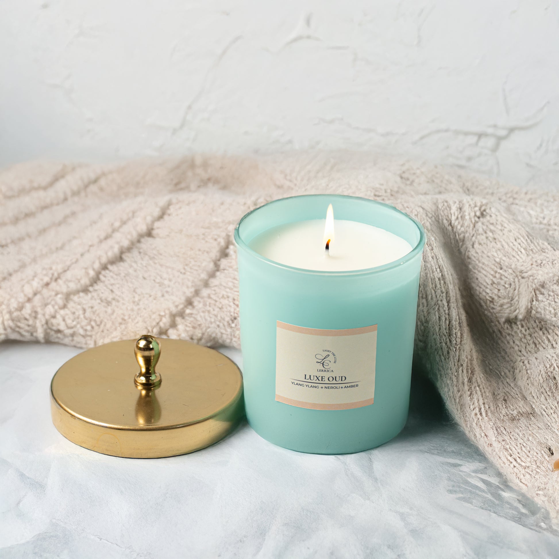 Lerrica Zenith Matte Jar Candle w/ Metal Lid - 210 GM