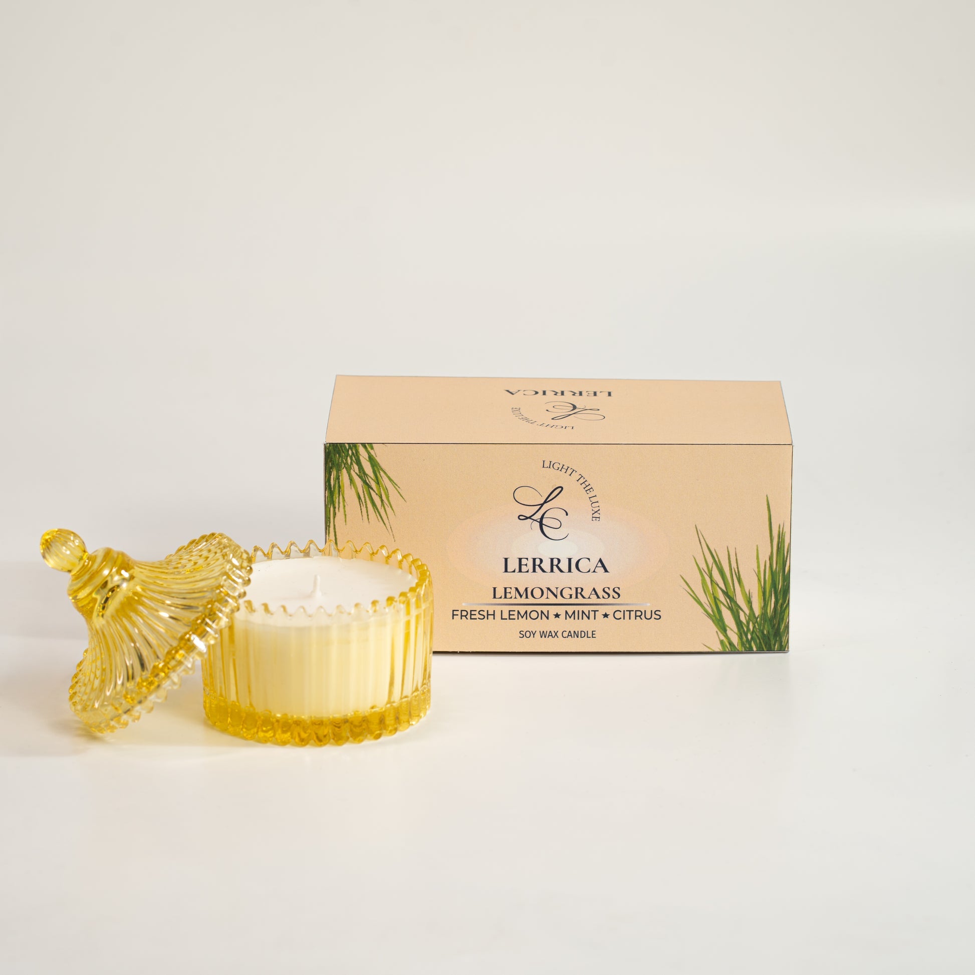 Lerrica  Heirloom Honey Pot Candle Glow - 80GM