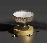Lerrica  Elegant Ornate Floral Scent Bowl - Antique Silver 600GM