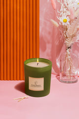 Lerrica Zenith Matte Jar Candle w/ Metal Lid - 210 GM