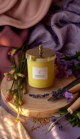 Lerrica Zenith Matte Jar Candle w/ Metal Lid - 210 GM