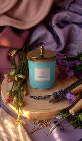Lerrica Zenith Matte Jar Candle w/ Metal Lid - 210 GM