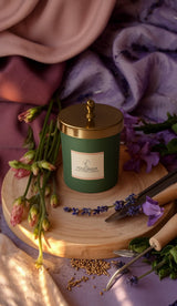 Lerrica Zenith Matte Jar Candle w/ Metal Lid - 210 GM