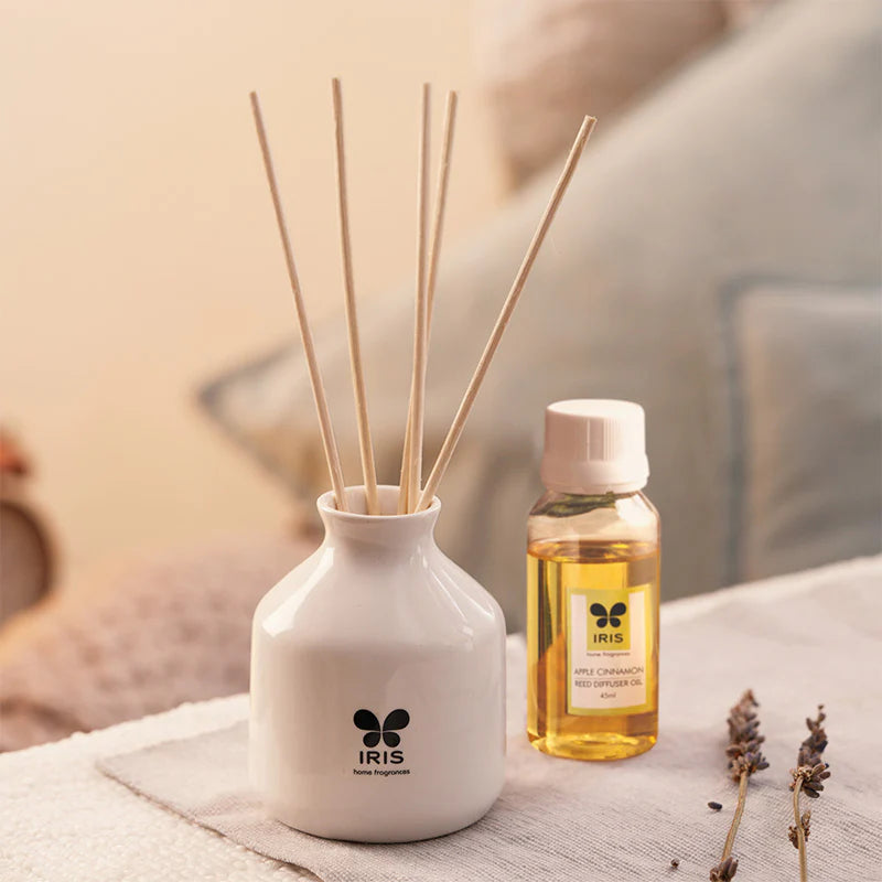 IRIS Apple Cinnamon Reed Diffuser Set 60ml