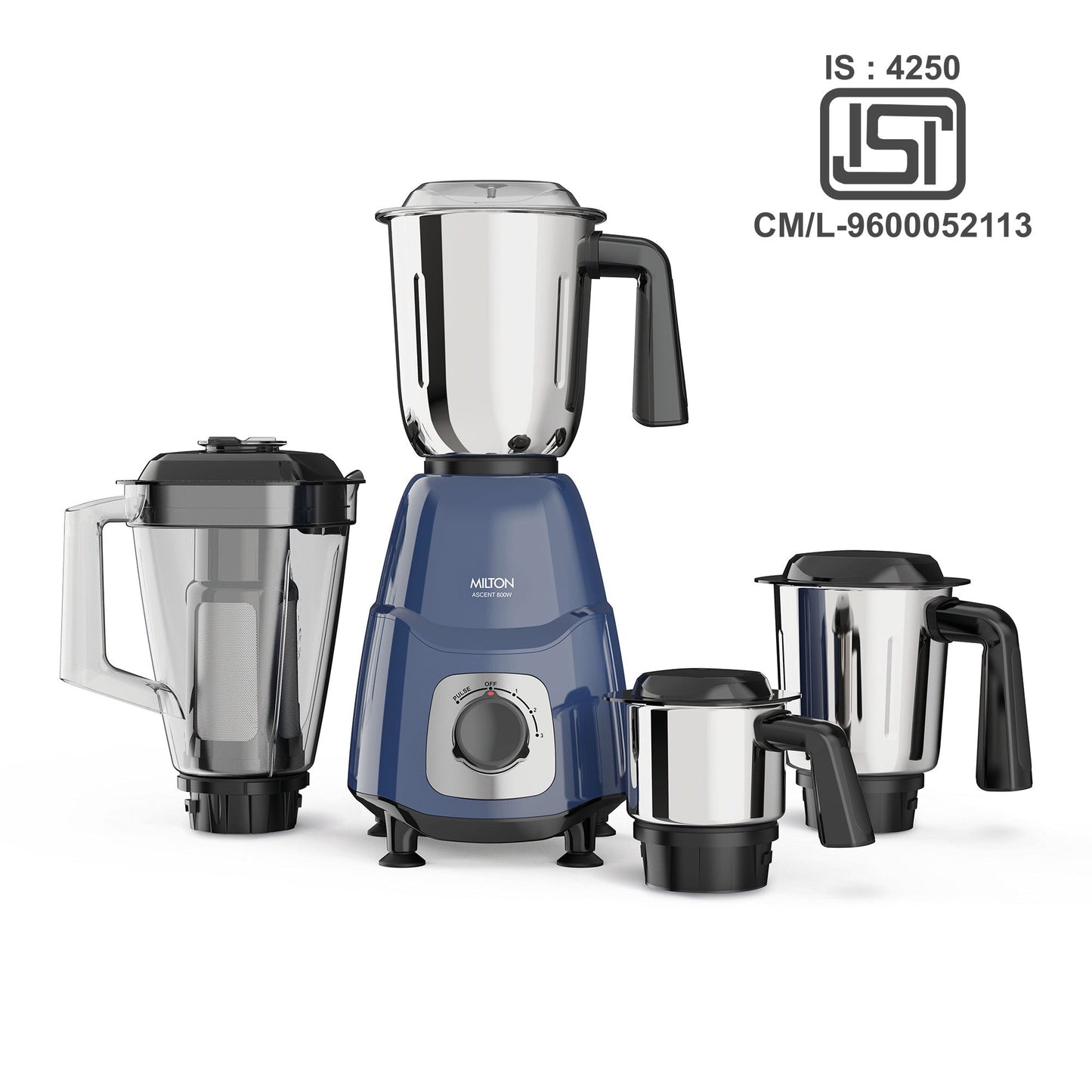 Milton Ascent Mixer Grinder 4 JAR