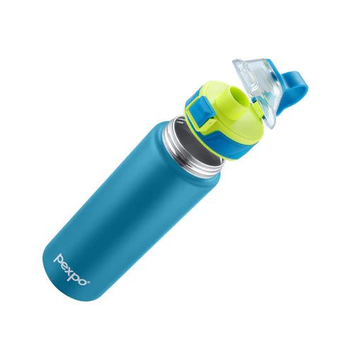 Pexpo Arctic SS Water Bottle with Double Lock Cap 800 ML
