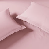 Spaces Essentials 100% Cotton Double Quilt, 170 TC, Solid, Pink Dogwood