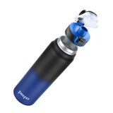 Pexpo Amaze Thermo Steel Bottle  | Tri-Ply Vacuum Insulated Hot & Cold Flask | For Travel