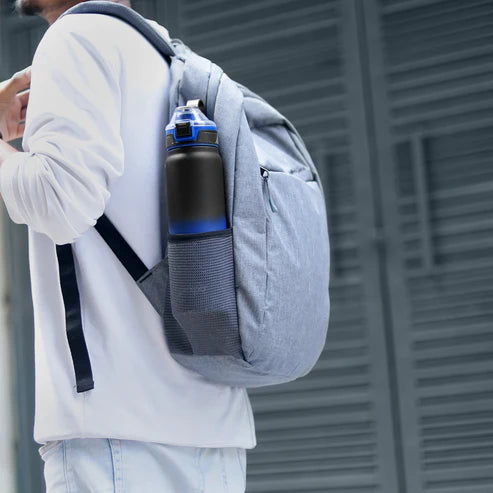 Pexpo Amaze Thermo Steel Bottle  | Tri-Ply Vacuum Insulated Hot & Cold Flask | For Travel