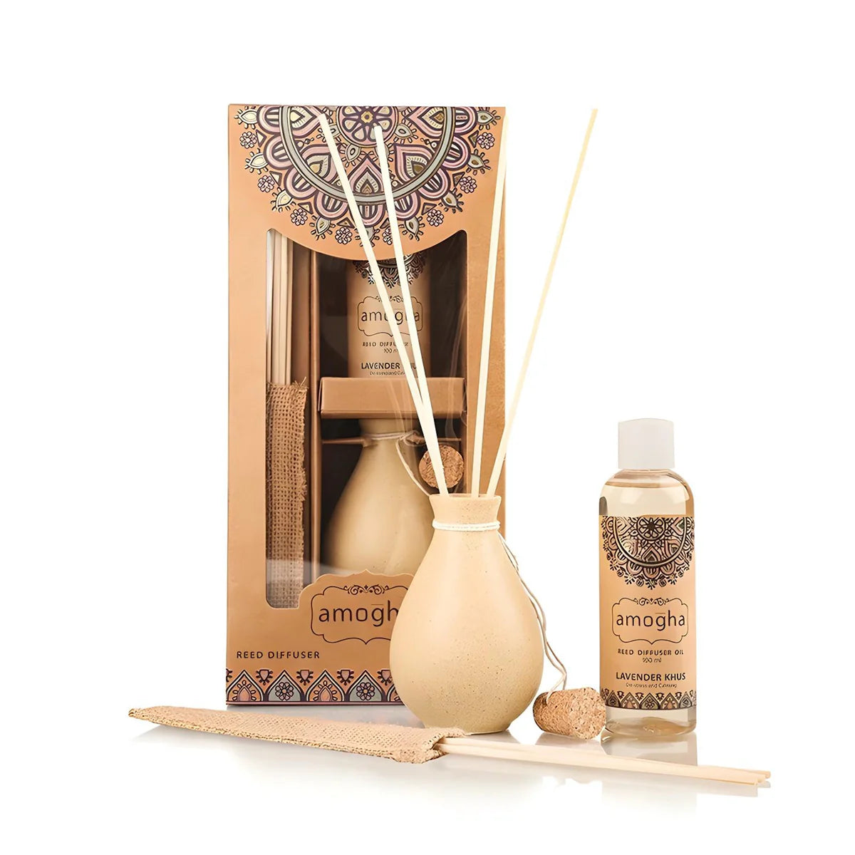 IRIS Amogha Lavender Khus Reed Diffuser 100ml