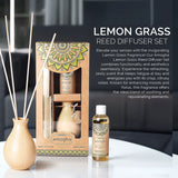 IRIS Amogha Lemon Grass Reed Diffuser Set 100ml