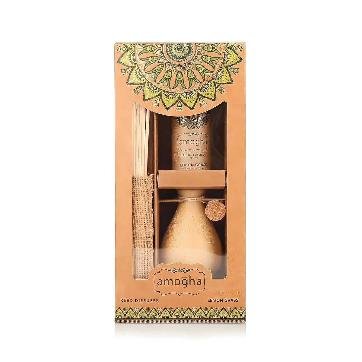 IRIS Amogha Lemon Grass Reed Diffuser Set 100ml