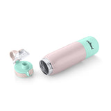 Pexpo Amora Warm & Cold Water Bottle -  Pink-Green - 700 ML