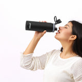 Pexpo Texas Thermo Steel Bottle | Tri-Ply Vacuum Insulated Hot & Cold Flask | For School - 500ml