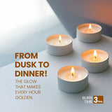 IRIS Celeste White Musk Scented Tealight Candles 12GM