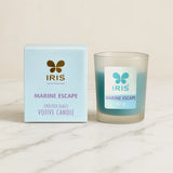 IRIS Marine Escape Frosted Shot glass scented Candle 40gm