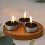 IRIS Celeste Black Oudh Scented Tealight Candles 12GM