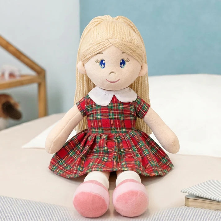 Mirada School Girl Rag Doll Toy – 38cm