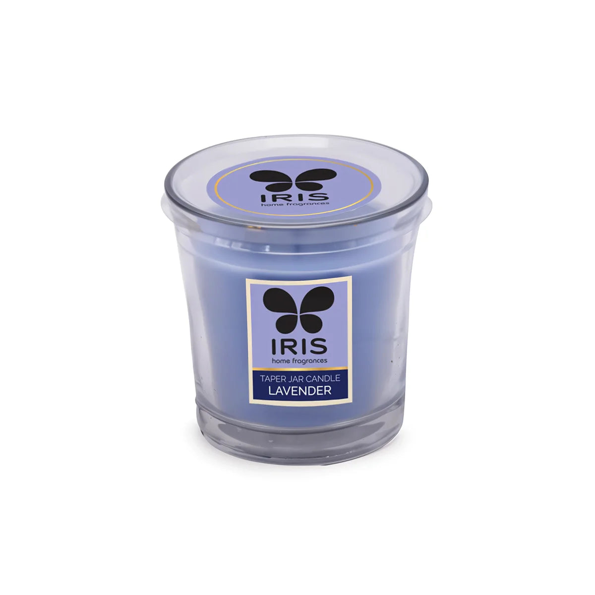 IRIS Lavender Taper Jar Candle 110GM