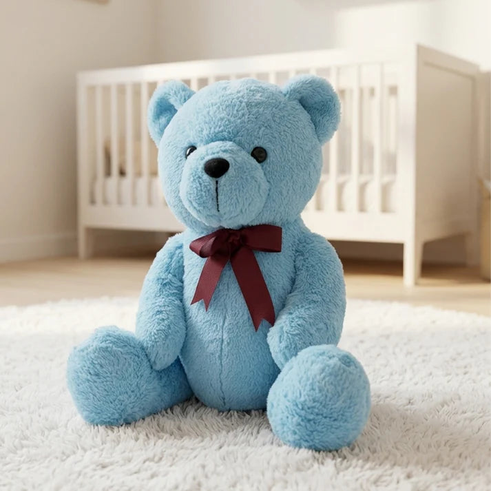 Mirada Bear Toy – Aqua – 35cm