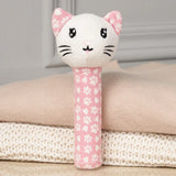 Mirada Kitty Rattle Soft Toy – 18cm