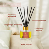 IRIS Spiced Apple Aroma Reed Diffuser Set 100ml