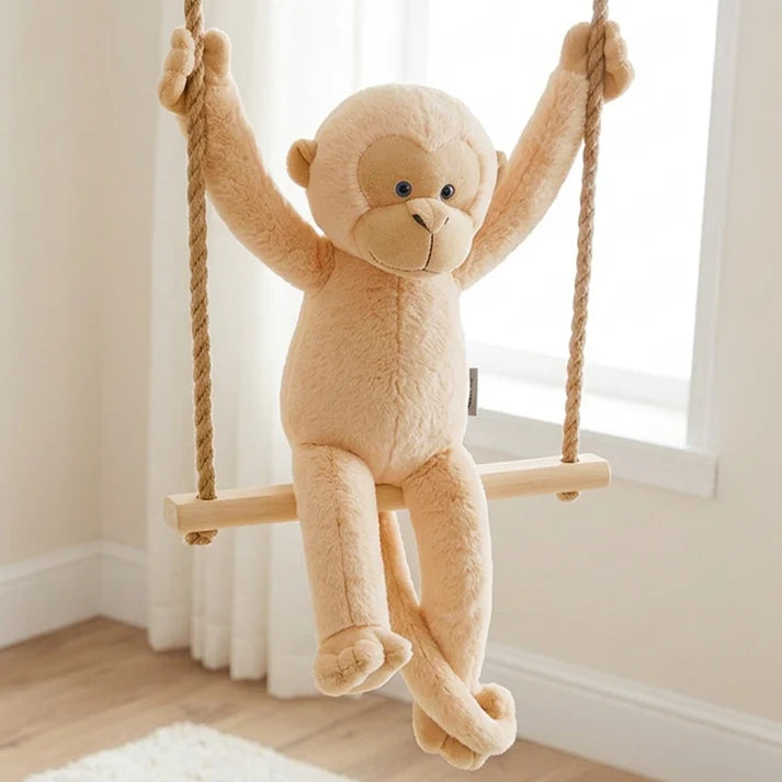 Mirada Hanging Monkey Toy - Brown – 40cm