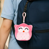 Mirada Hanging Owl Toy - Coral – 11cm
