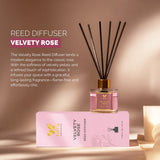 IRIS Velvety Rose Aroma Reed Diffuser Set 100ml