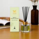 IRIS Zesty Lemongrass Aroma Reed Diffuser Set 100ml