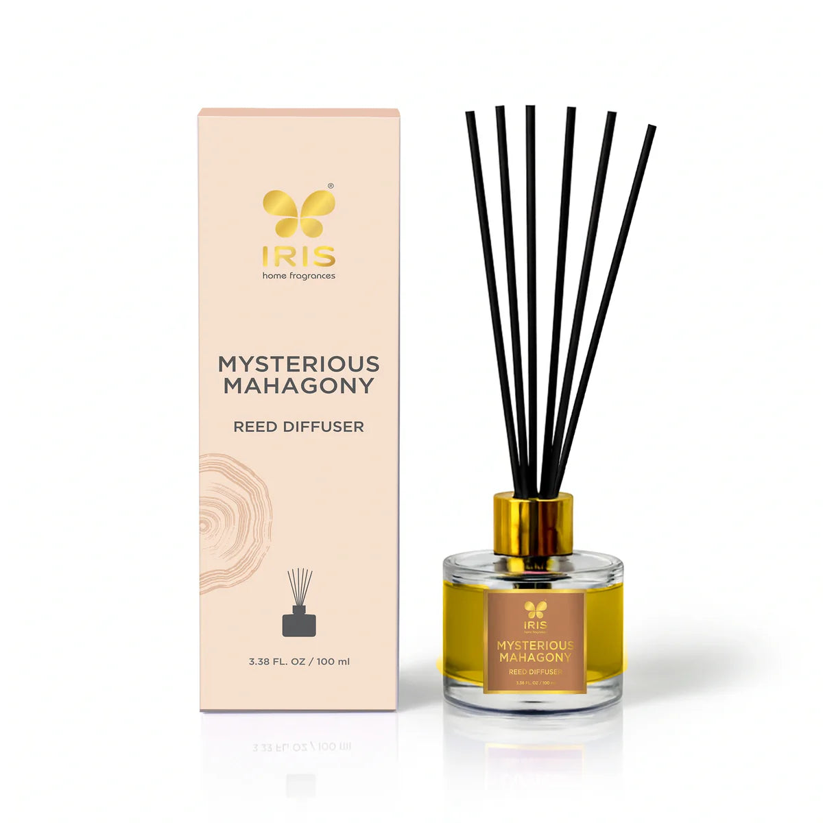IRIS Mysterious Mahogany Aroma Reed Diffuser Set 100ml