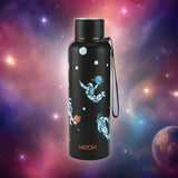 Milton Spaceman 3D UV Printed Aura Thermosteel Bottle Black 725ML