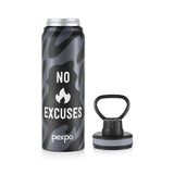Pexpo Austin Art Thermo Steel Bottle | Tri-Ply Vacuum Insulated Hot & Cold Flask | For Office 740 ML