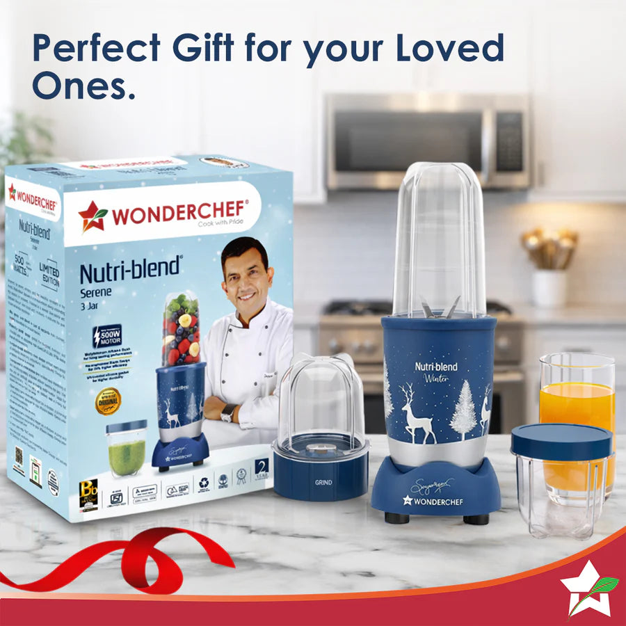 Wonderchef Nutri-blend Serene Mixer Grinder Blender Smoothie Maker