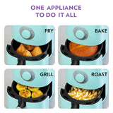 Borosil Smart Electric Air Fryer Healthy Oil-Free Cooking 800W