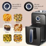 Borosil Smart Electric Air Fryer for Healthy Cooking 1350W