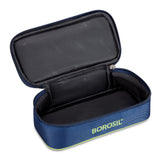 Borosil Blue Flat Lunch Bag, Square, For Set of 2, (320ml) (Only Bag)