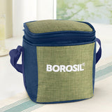 Borosil Ace Tall Lunch Bag, Square, For Set of 2, (320ml) (Only Bag)