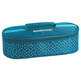 Borosil Teal Flat Lunch Bag, Round, For Set of 2, (400ml) (Only Bag)