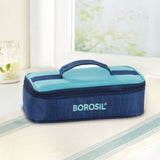 Borosil Alfa Flat Lunch Bag, Square (Only Bag)