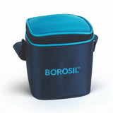 Borosil Alfa Tall Lunch Bag, Square, For Set of 2, (320ml) (Only Bag)