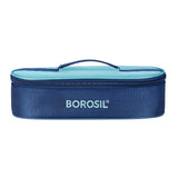 Borosil Alfa Green Flat Lunch Bag, Round (Only Bag)