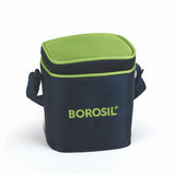 Borosil Alfa Tall Lunch Bag, Square, For Set of 2, (320ml) (Only Bag)
