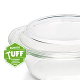 Borosil Round Casserole Set of 3 with Lid