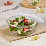 Borosil Tuff-Glass Klip n Store, Round Container