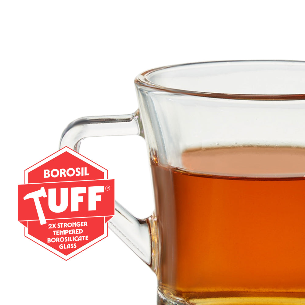 Borosil Cyder Mug Set of 6, 175ml