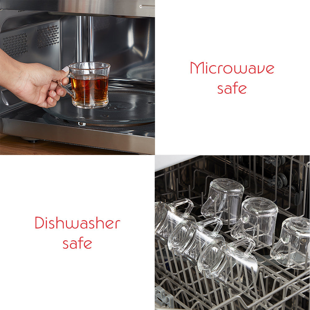 Borosil Cyder Mug Set of 6, 175ml