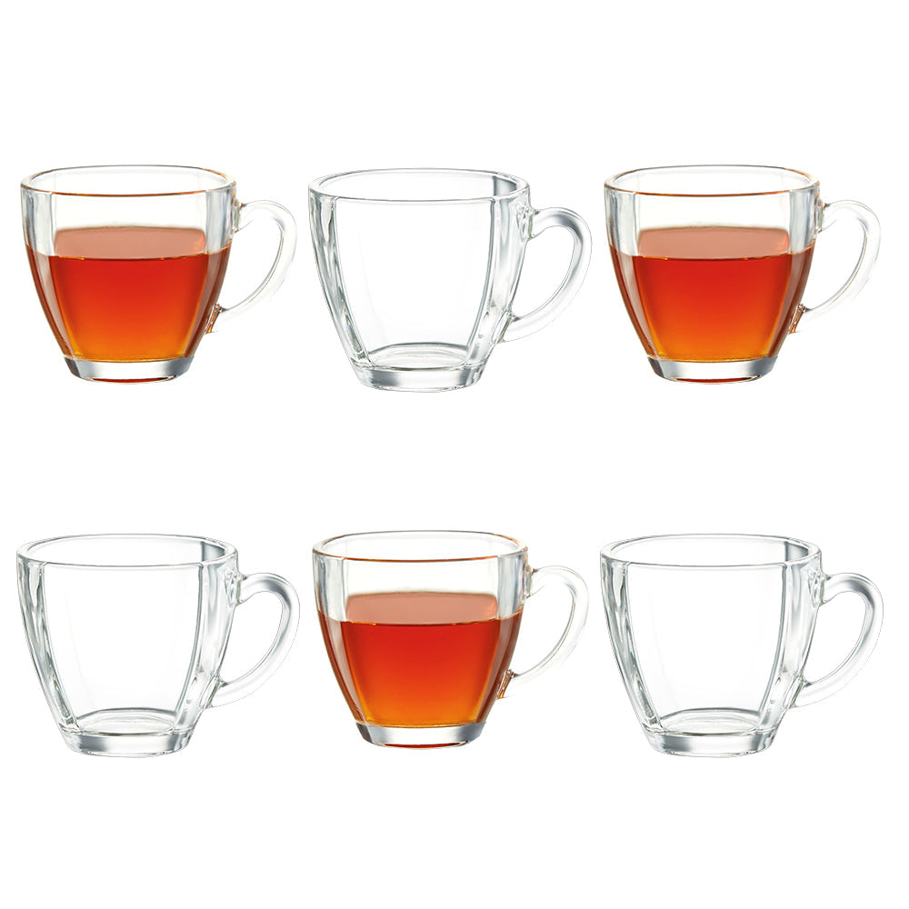 Borosil Oasis Mug Set of 6, 200ml
